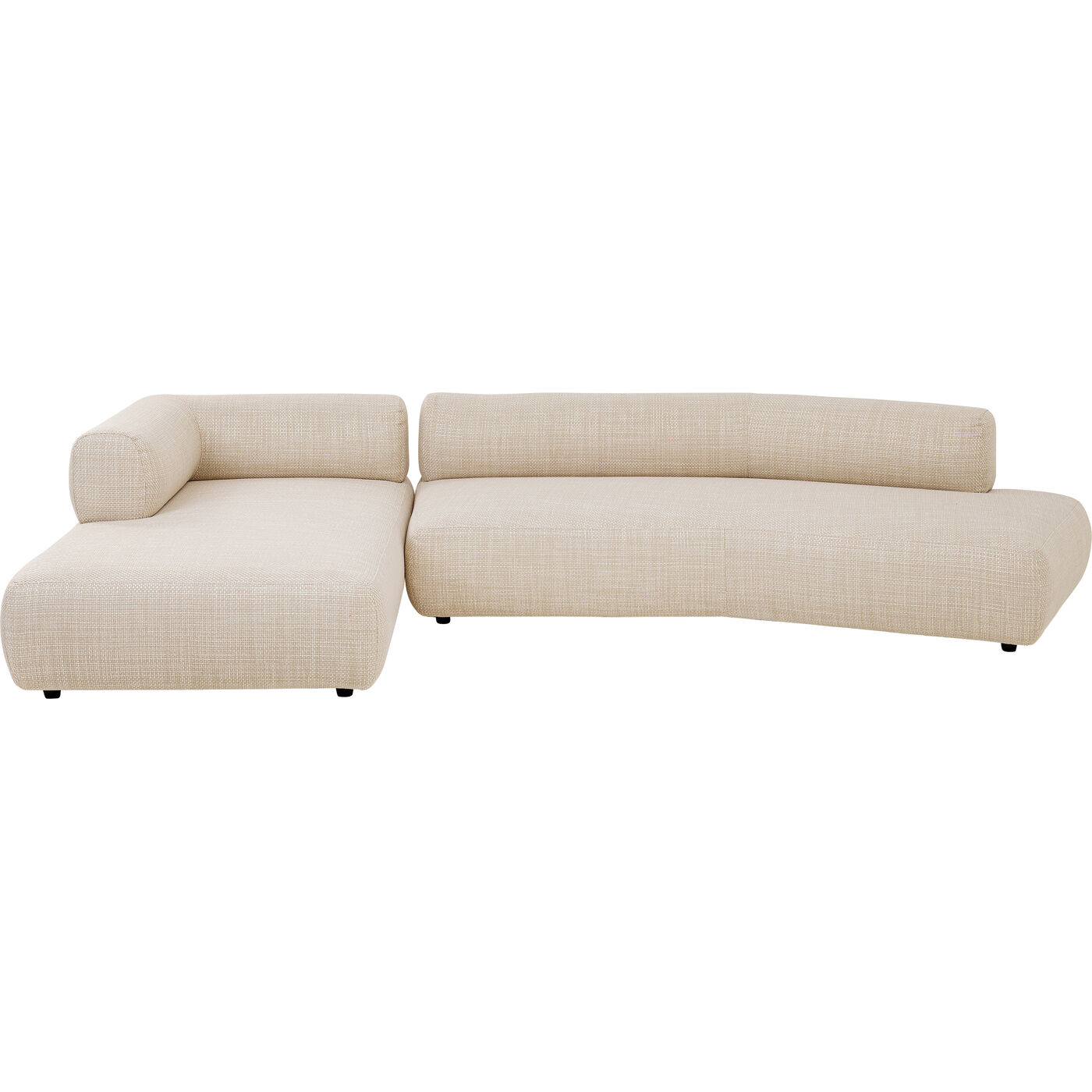 Ecksofa Bow Links Creme