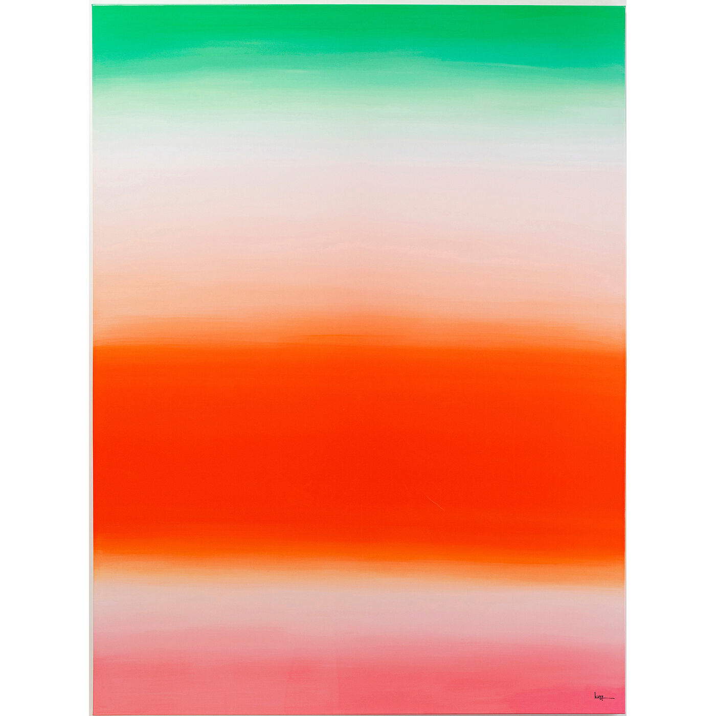 Leinwandbild Tendency Orange 160x120cm