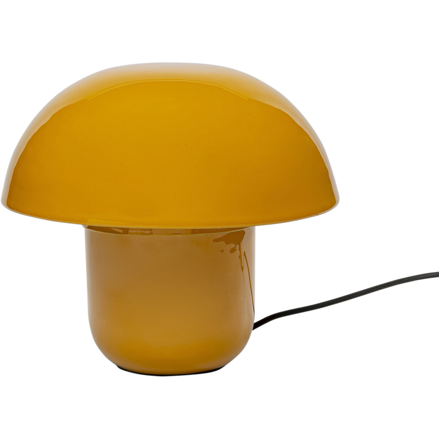 Tischleuchte Mushroom Gelb 27cm