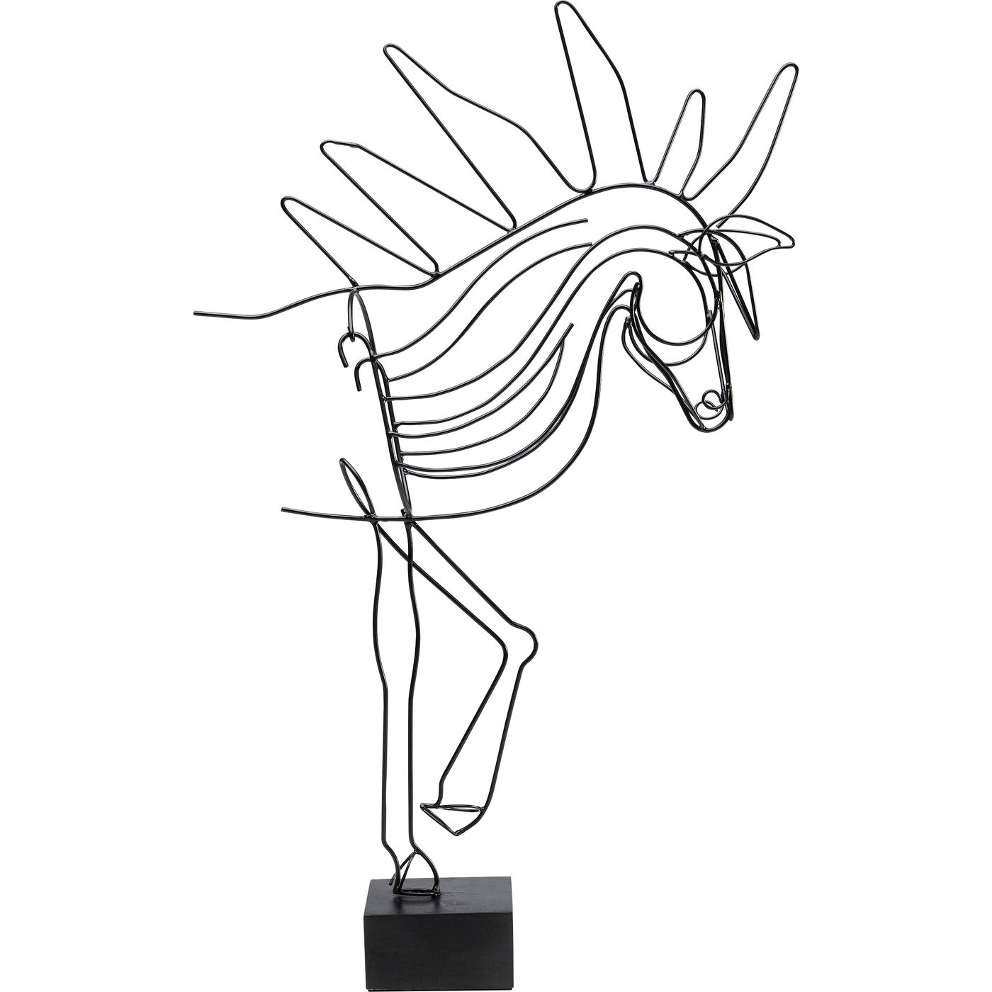 Deko Objekt Wire Horse 51cm