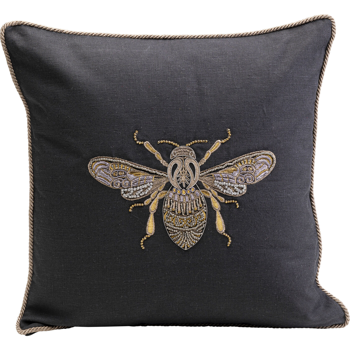 Kissen Glitter Bee 40x40cm