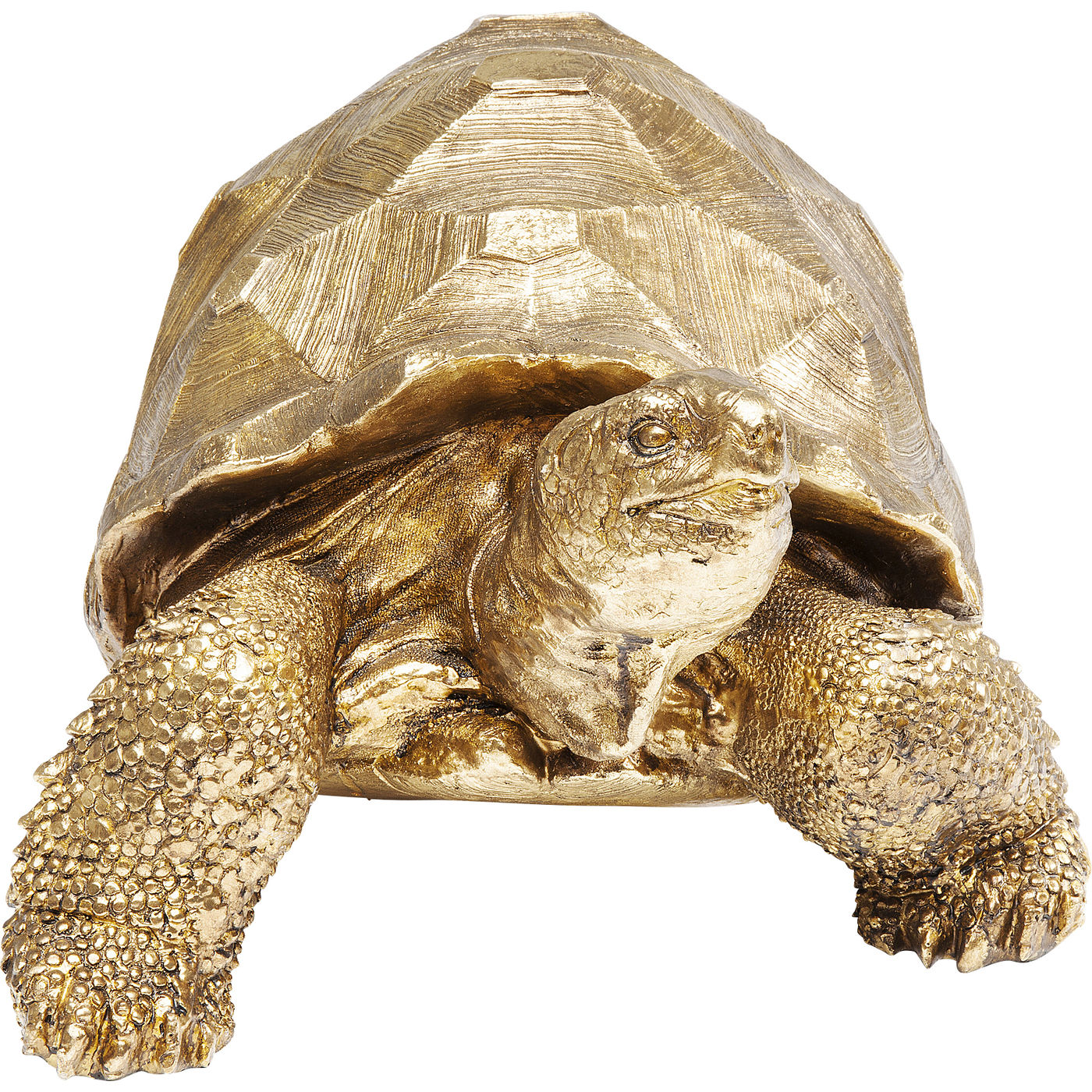 Deko Figur Turtle Gold Medium