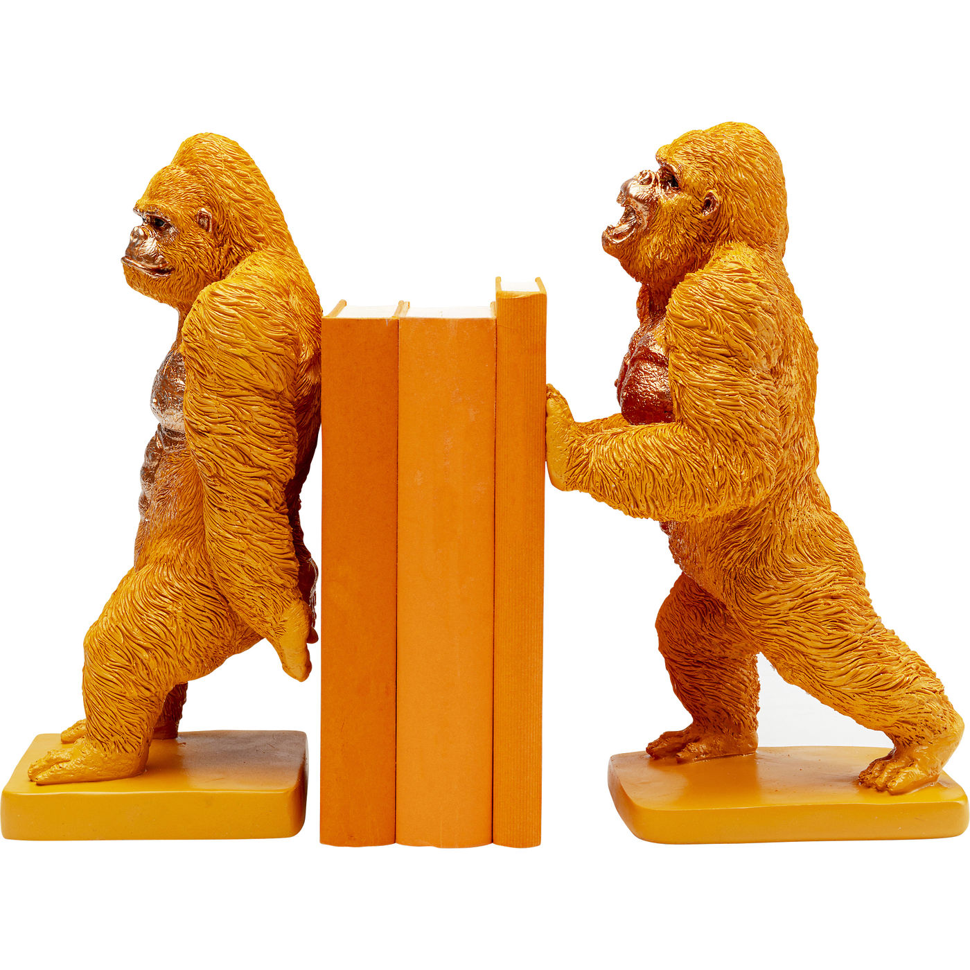 Buchstütze Gorilla Orange (2/Set)