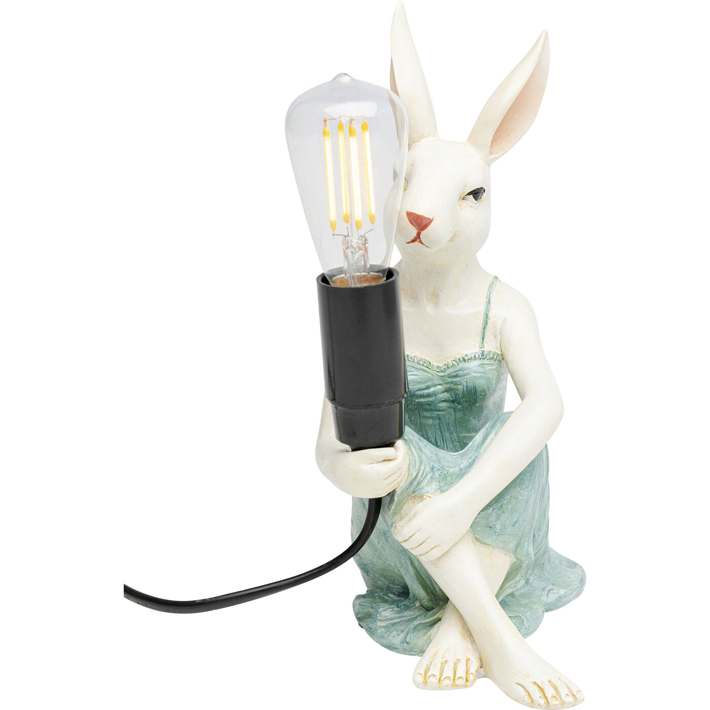 Tischleuchte Girl Rabbit 21cm