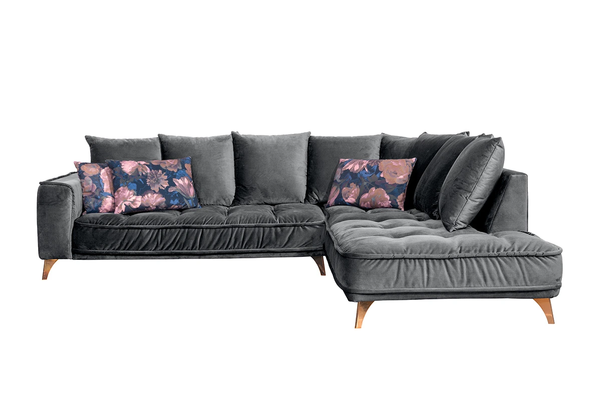 Ecksofa Benita Corner Set 1 Right Monolith 85