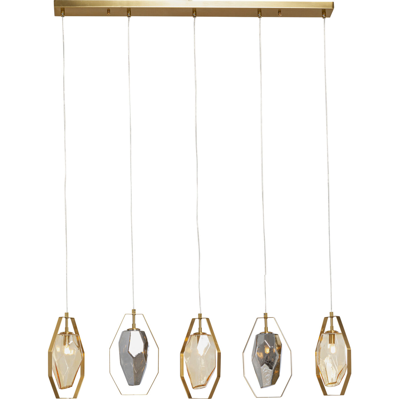 Hängeleuchte Diamond Fever Dining Brass 110cm