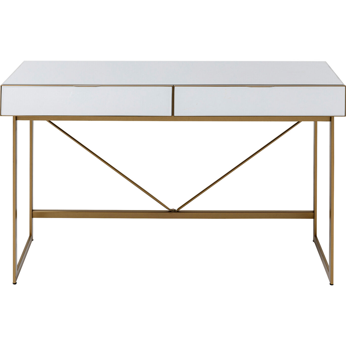 Schreibtisch Soran Gold 120x50cm