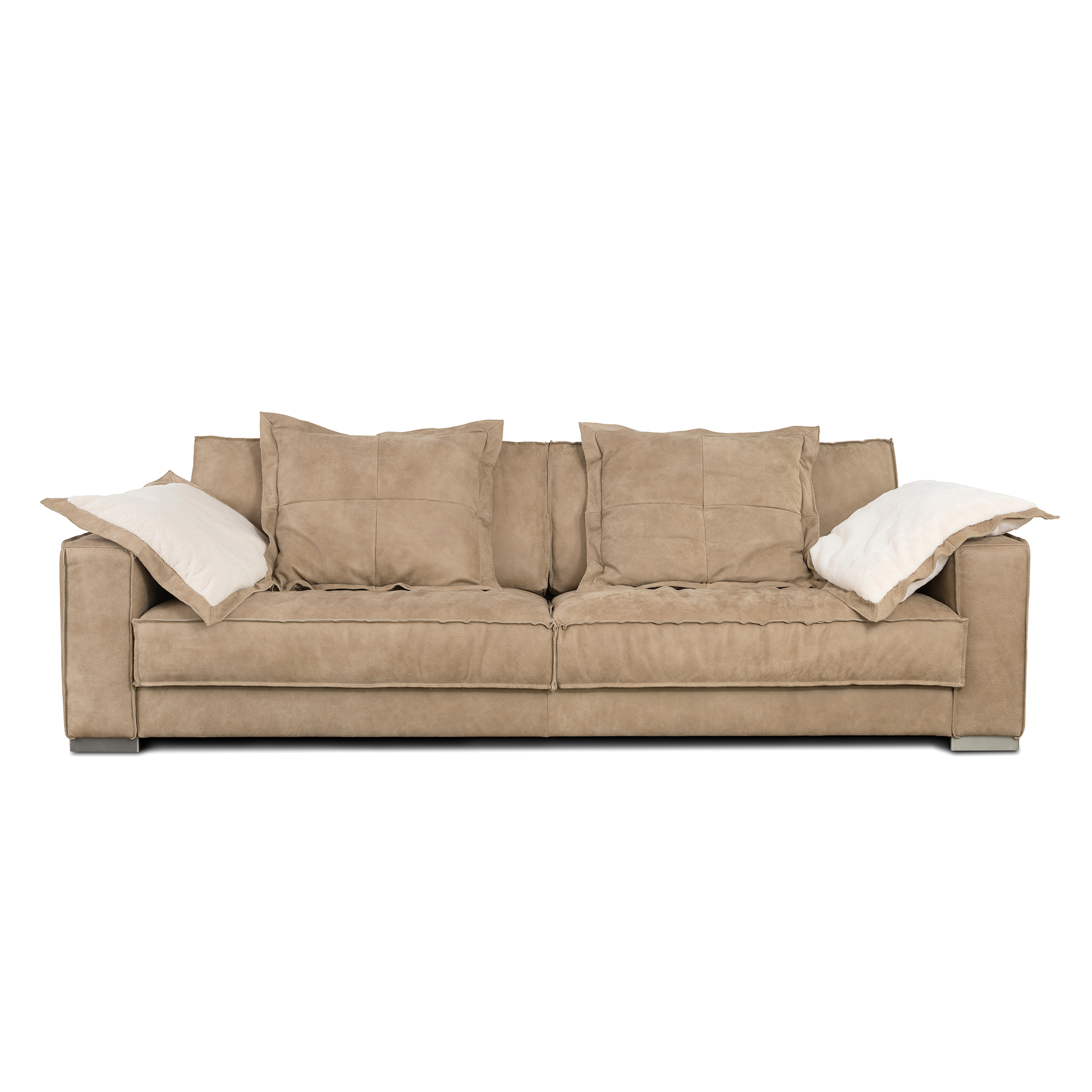 Coria Sofa 4 Sitzer Braun