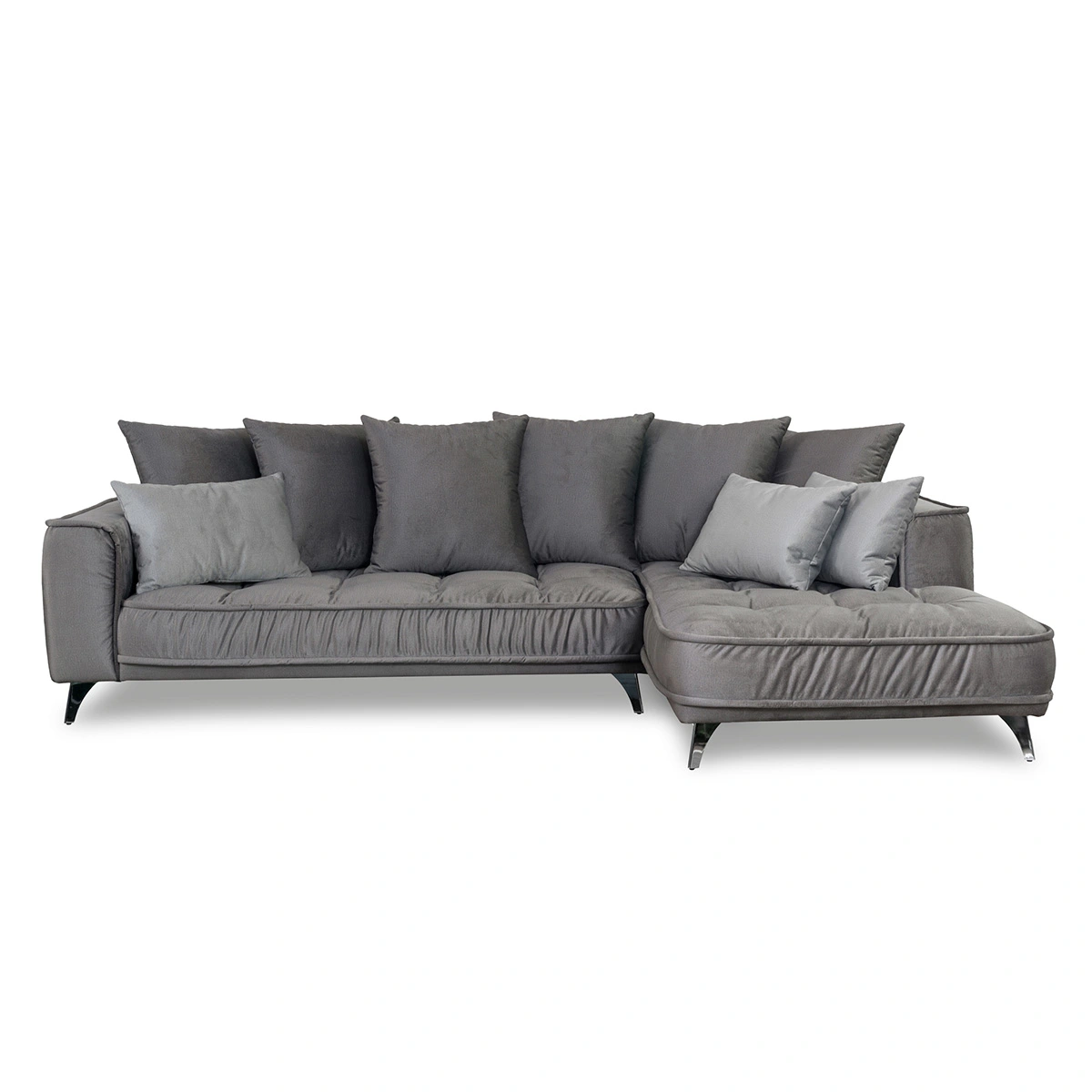 Ecksofa Benita Corner Set 5 Right Monolith 92