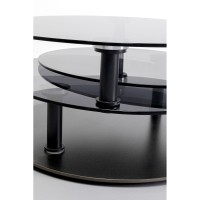 Table basse Twist Ø90 (170)x43cm