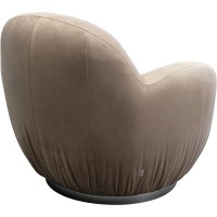 Swivel Armchair Nube Grey