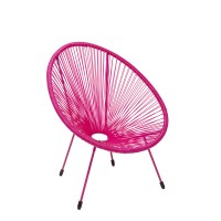 Armchair Acapulco Mono Pink