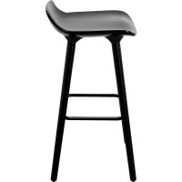 Bar Chair York Black 75cm