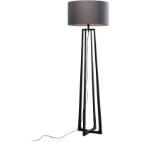 Lampadaire Timon noir 160cm