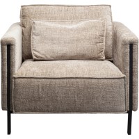 Fauteuil Victor beige