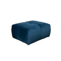 Pouf Bullon in velluto francese