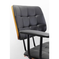 Chaise de bureau Nelly noir