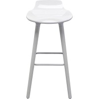 Bar Chair York White 75cm