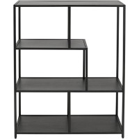 Libreria Loftie Nero 77x100cm