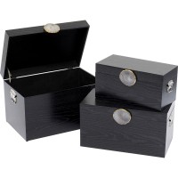 Box Nifty Black (3/Set)