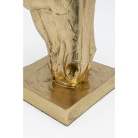 Oggetto decorativo Horse Face oro 57cm