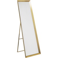 Miroir sur pied Arezzo laiton 53x160cm