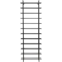 Scaffale portabottiglie Cape Town nero 45x136cm