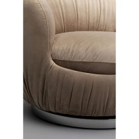 Swivel Armchair Nube Grey