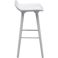 Sedia bar York Bianco 75cm