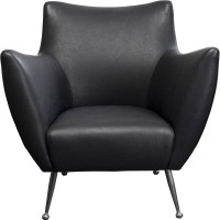 Armchair Goldfinger Smart Leather Black