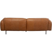 Sofa Calgary Smart Leather Light Brown 228cm