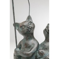 Deco Figurine Fisher Cats 28x12cm