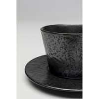 Espressotasse Cosmos Schwarz (2/tlg.)