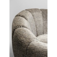 Fauteuil pivotant Fiori gris