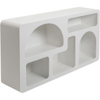 Shelf Paco White 140x75cm