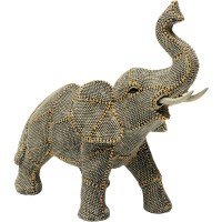 Figurine décorative Walking Elephant Pearls 24cm