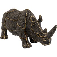 Figura decorativa Rhino Rivets Pearls 26cm