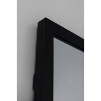 Wall Mirror Brick Black 71x182cm