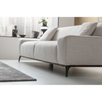 Sofa 3-Seater Nora Beige 230cm