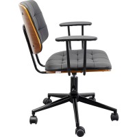 Chaise de bureau Nelly noir