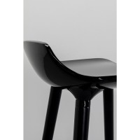 Tabouret de bar York noir 75cm