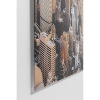 Bild Glas City View 150x100cm