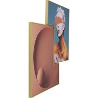 Quadro incorniciato Wallart (2/set)