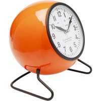 Tischuhr Mio Orange 21cm