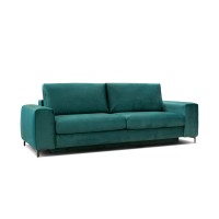 Mona Sofa 3 seater Side L Monolith