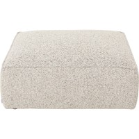 Infinity Elements pouf crema 80x100cm