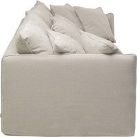 Sofa Boheme 3-Sitzer Creme 227cm