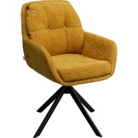 Swivel Chair Molly Yellow