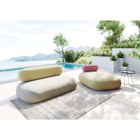 Sofa Blue Marlin 2-Seater Outdoor Beige/Lime