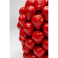 Vase Strawberries Red 30cm